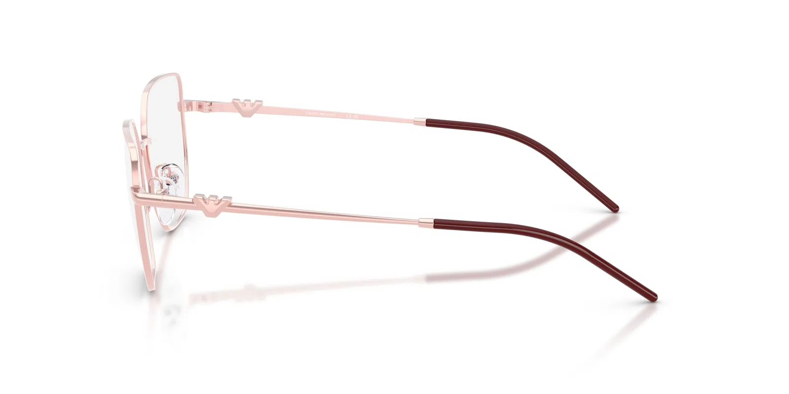 Emporio Armani 1176 Eyeglasses - Shiny Pale Gold - view 6